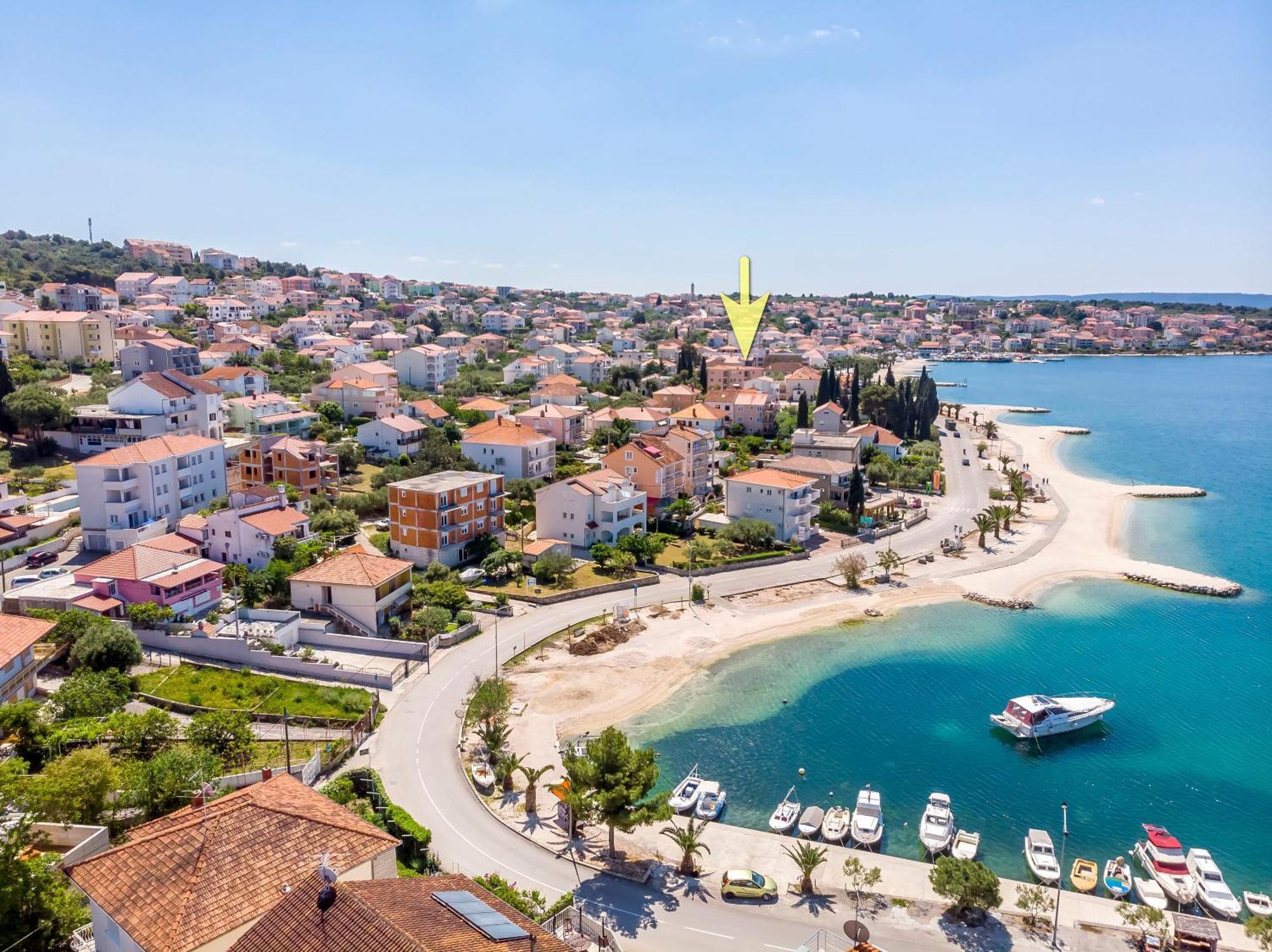 Apartments And Room Maestral Trogir Exterior foto